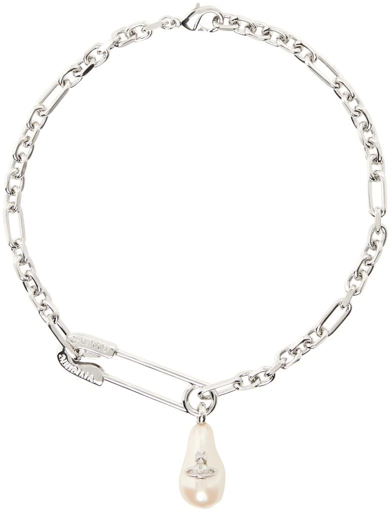 商品Vivienne Westwood|Silver Yael Necklace,价格¥2063,第1张图片