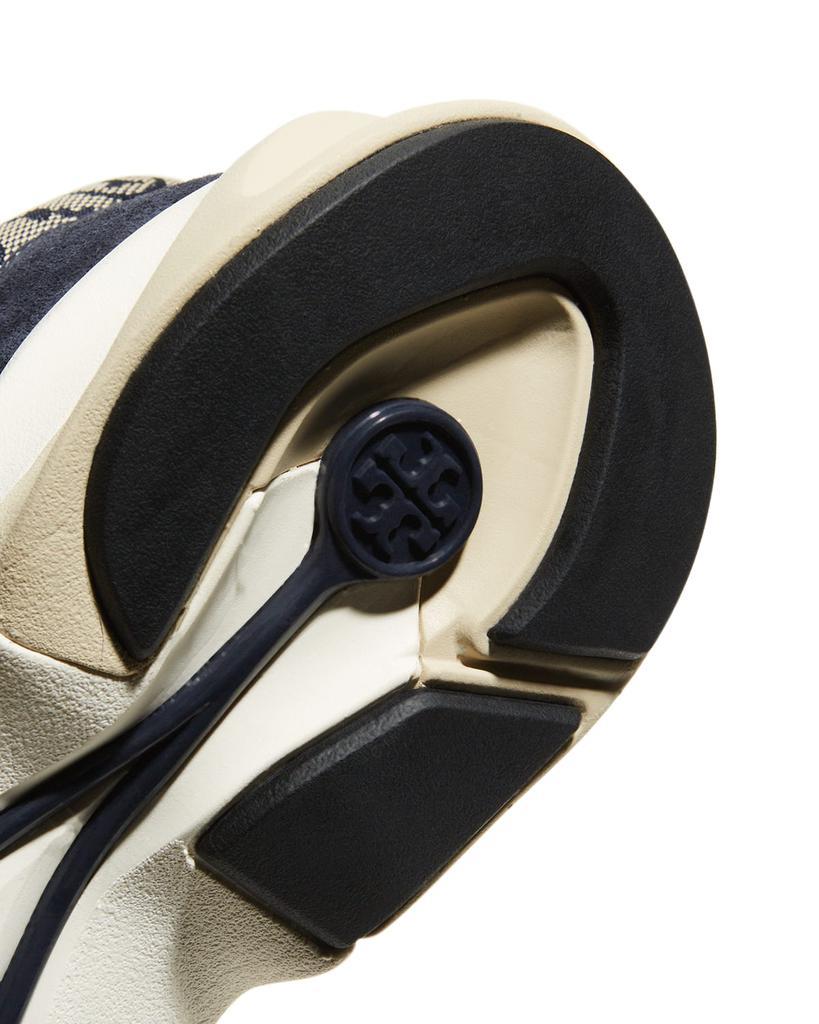 商品Tory Burch|T Monogram Good Luck Trainer Sneakers,价格¥1152,第6张图片详细描述