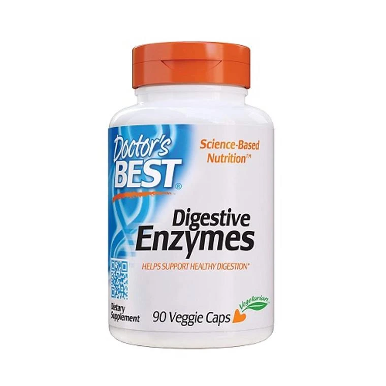 商品Doctors Best Vitamins|Doctors Best Digestive Enzymes Veggie Capsules, 90 Ea,价格¥166,第1张图片