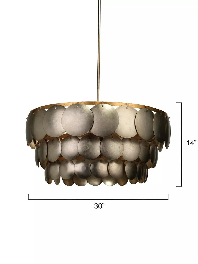 商品Jamie Young Co.|Traditional Calypso 3-Tier Chandelier,价格¥20758,第5张图片详细描述