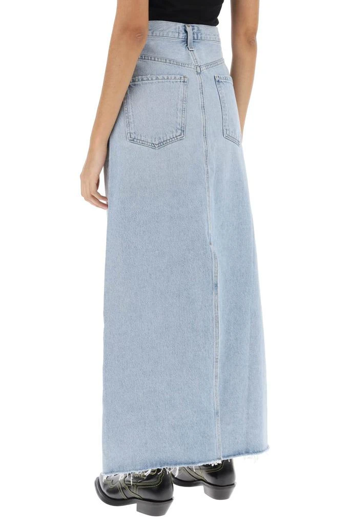 商品AGOLDE|hilla maxi skirt in denim,价格¥1255,第3张图片详细描述