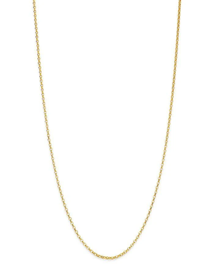 商品Bloomingdale's Fine Collection|Round Link Chain Necklace in 14K Yellow Gold,价格¥3284,第1张图片