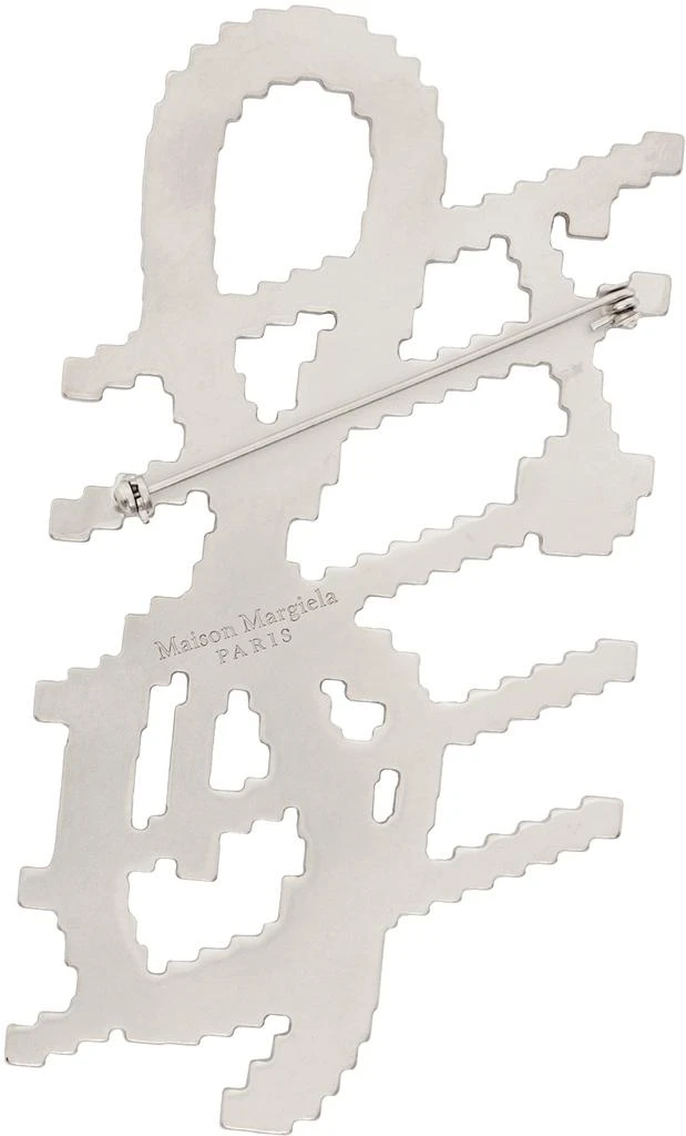 商品MAISON MARGIELA|Silver Graphic Pin,价格¥8613,第2张图片详细描述