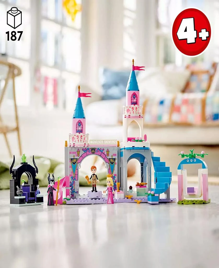 商品LEGO|Disney Princess Aurora's Castle 43211 Toy Building Set with Aurora, Prince Philip and Maleficent Minifigures,价格¥285,第2张图片详细描述