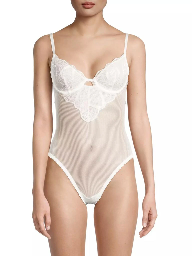 商品Kat the Label|Zephyr Mesh Bodysuit,价格¥237,第3张图片详细描述