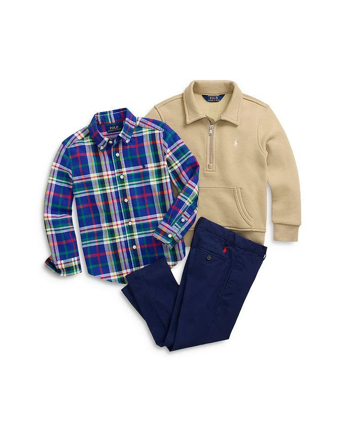 商品Ralph Lauren|Boys' Straight Fit Preppy Pants - Little Kid, Big Kid,价格¥414,第2张图片详细描述