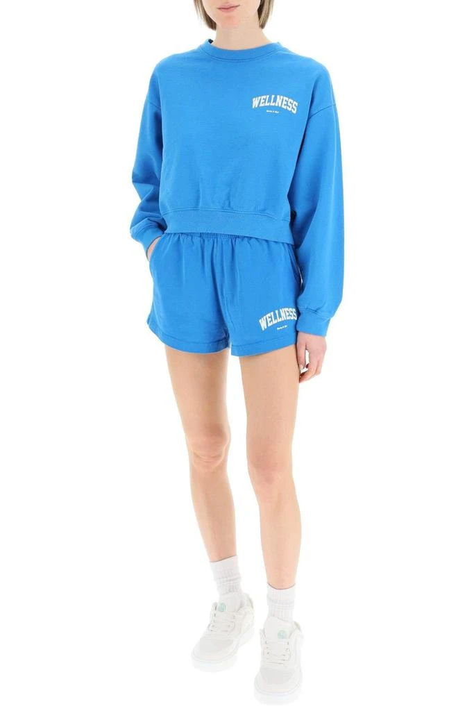 商品Sporty & Rich|WELLNESS IVY CROPPED SWEATSHIRT,价格¥425,第2张图片详细描述