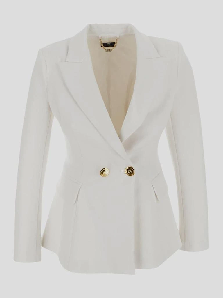 商品ELISABETTA FRANCHI|Elisabetta Franchi Double-Breasted Blazer,价格¥2586,第1张图片