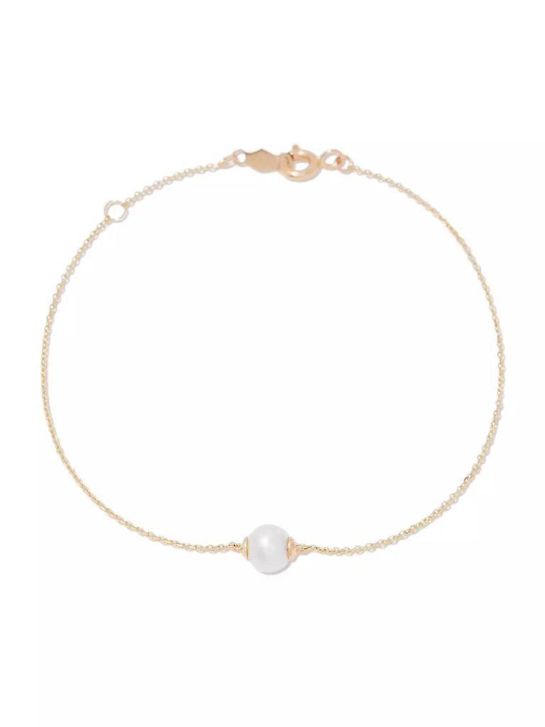 商品brook & york|Selma 14K Yellow Gold & Cultured Pearl Bracelet,价格¥1711,第1张图片