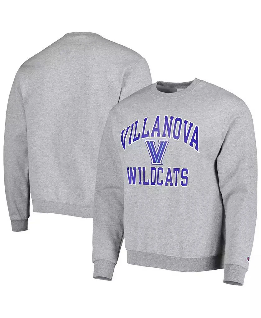 商品CHAMPION|Men's Heather Gray Villanova Wildcats High Motor Pullover Sweatshirt,价格¥307,第1张图片