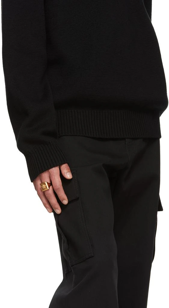 Gold Medusa Square Ring 商品