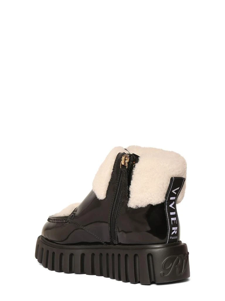 商品Roger Vivier|35mm Viv Go-thick Shearling Boots,价格¥13725,第3张图片详细描述