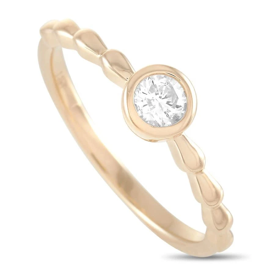 商品LB Exclusive|14K Yellow Gold 0.25 ct Diamond Ring,价格¥3466,第1张图片
