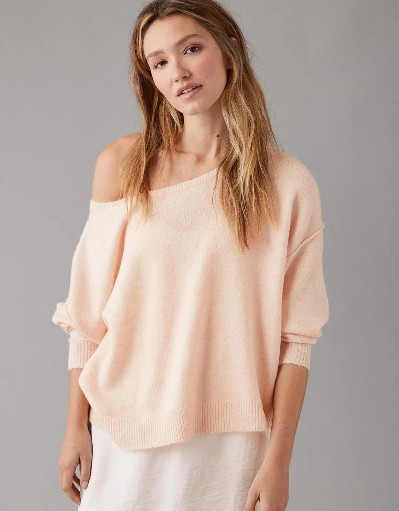 AE Whoa So Soft Ballet-Neck Sweater 商品