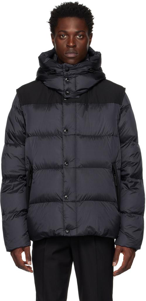 Navy Puffer Down Jacket商品第1张图片规格展示