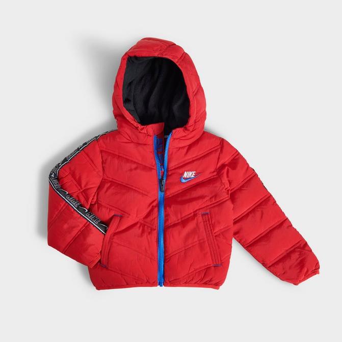 Kids' Toddler Nike Futura Taped Puffer Jacket商品第1张图片规格展示