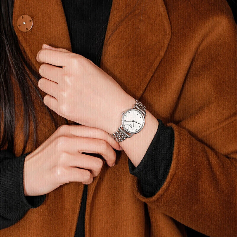 商品Tissot|瑞士天梭手表魅时系列时尚石英女士手表 银盘钢带T109.210.11.031.00（香港仓发货）,价格¥1481,第3张图片详细描述