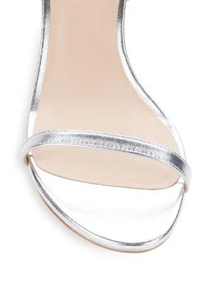 商品Stuart Weitzman|Dancer Metallic Leather Sandals,价格¥1200,第5张图片详细描述