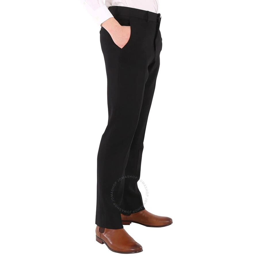 商品Burberry|Men's Black Tailored Straight Leg Virgin Wool Pants,价格¥1109,第2张图片详细描述