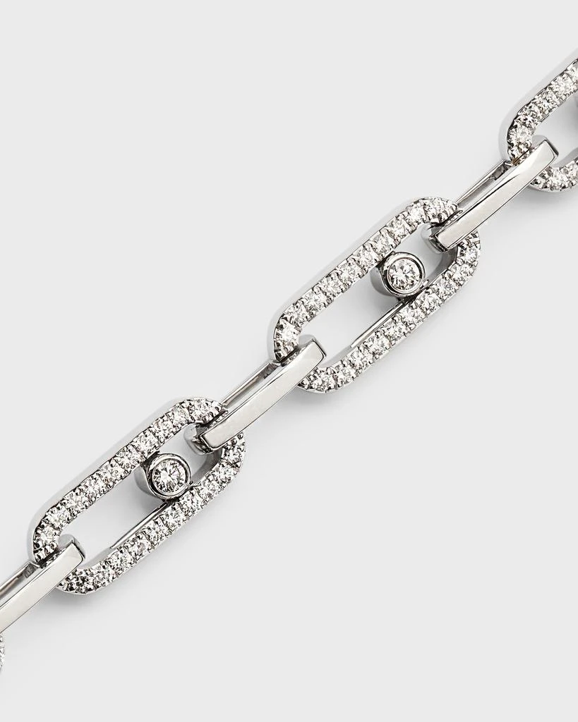 商品Messika|Move Uno 18K White Gold Multi-Diamond Bracelet,价格¥70795,第4张图片详细描述