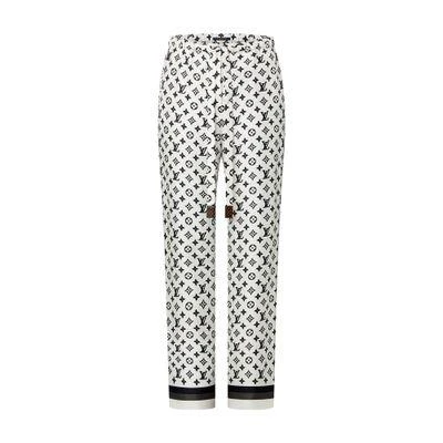 商品Louis Vuitton|3D Monogram Stripe Accent Pajama Pants,价格¥14410,第1张图片