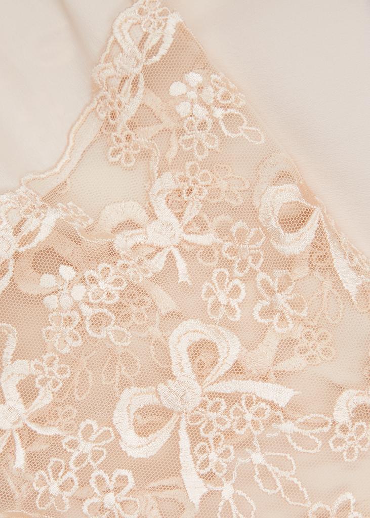 商品Simone Rocha|Lace-trimmed midi dress,价格¥3434,第7张图片详细描述