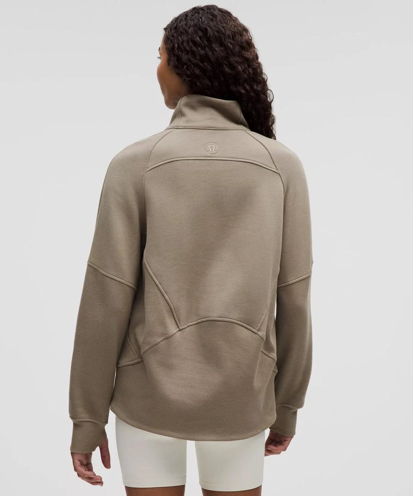 Scuba Oversized Funnel-Neck Half Zip *Long 商品
