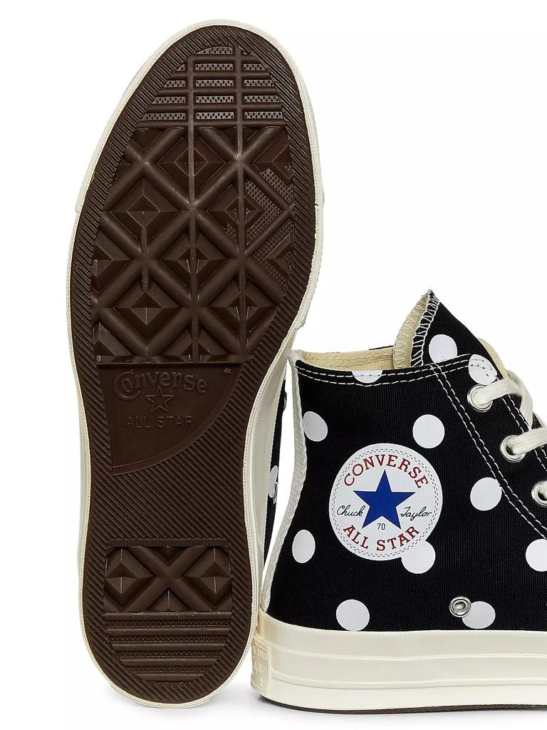 CdG Play x Converse Women's Polka Dot High-Top Sneakers 商品