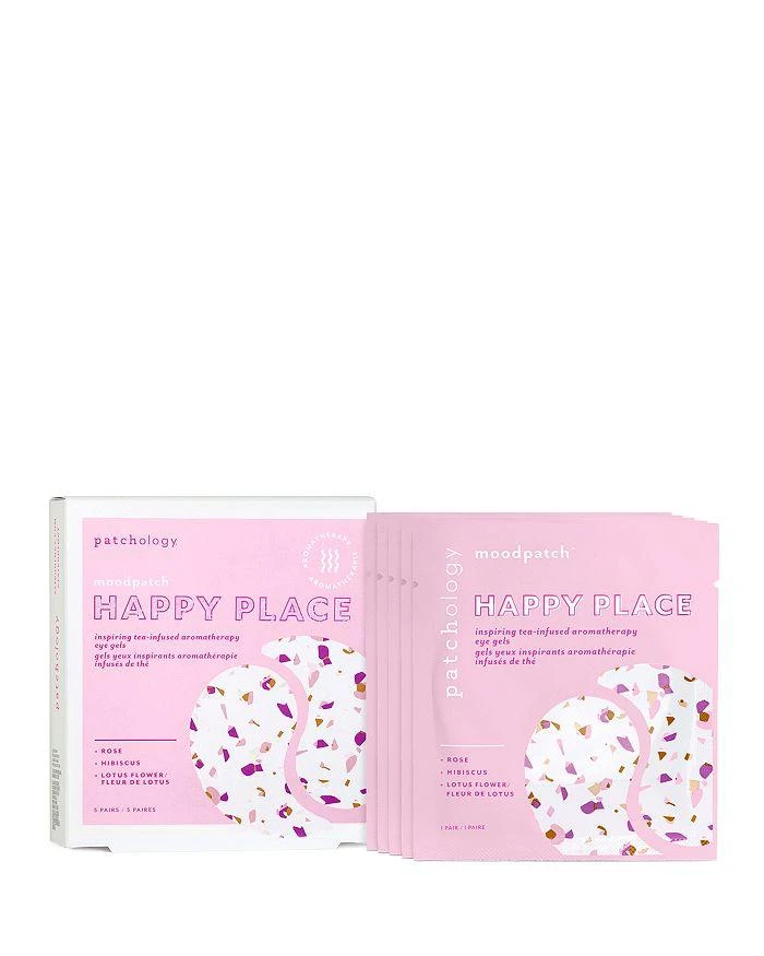 商品Patchology|Moodpatch Happy Place Eye Gels, Pack of 5 Pairs,价格¥113,第1张图片