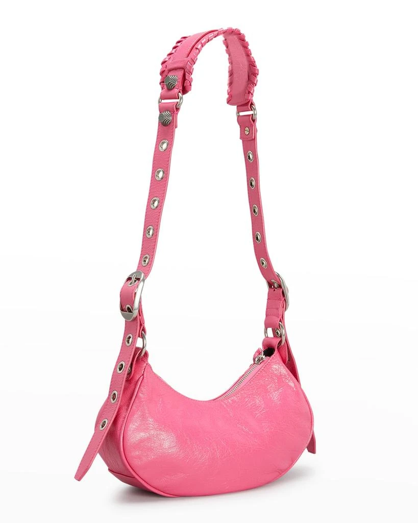 商品Balenciaga|Le Cagole XS Zip Leather Shoulder Bag,价格¥13378,第3张图片详细描述