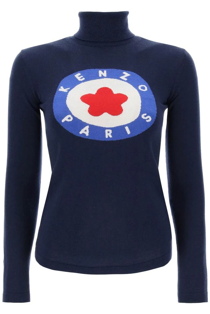 商品Kenzo|target wool turtleneck sweater,价格¥899,第1张图片