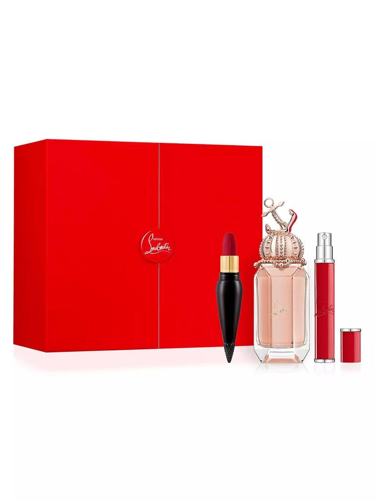 商品Christian Louboutin|Loubimar Eau De Parfum & Rouge Louboutin Lipstick Set,价格¥3146,第1张图片