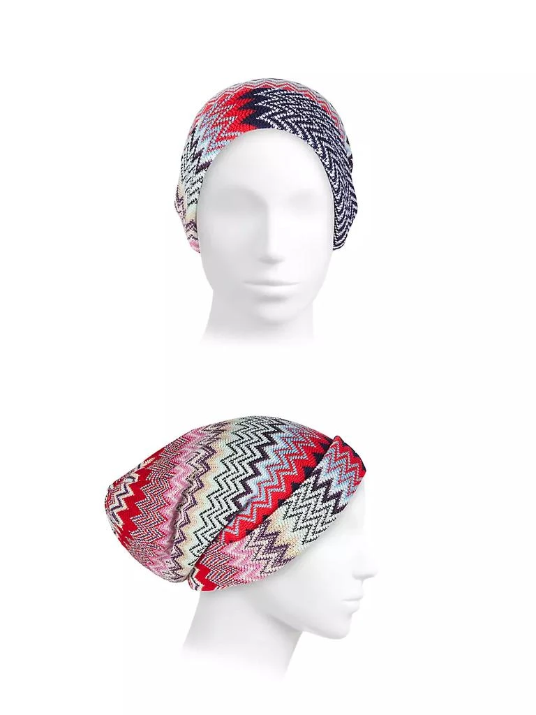 商品Missoni|Chevron Wool Beanie,价格¥1500,第2张图片详细描述