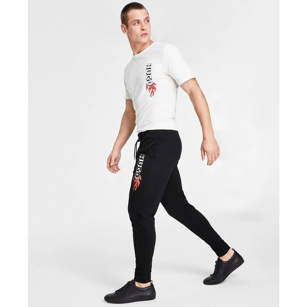 商品Hugo Boss|Men's Durbojet Fire Logo Joggers,价格¥867,第3张图片详细描述