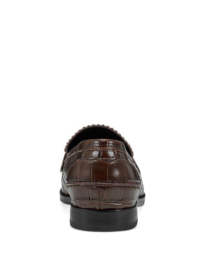 商品Marc Fisher|Women's Milton 2 Almond Toe Embossed Loafers,价格¥1125,第4张图片详细描述