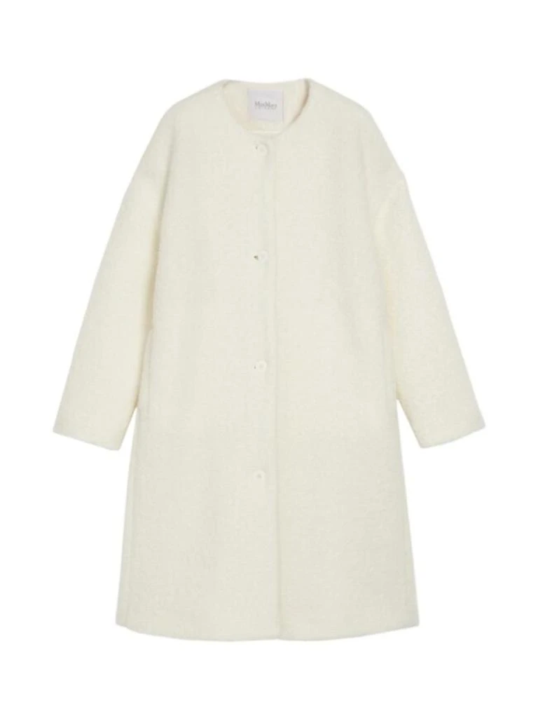 商品Max Mara|Max Mara Womens White Coat,价格¥3213,第1张图片