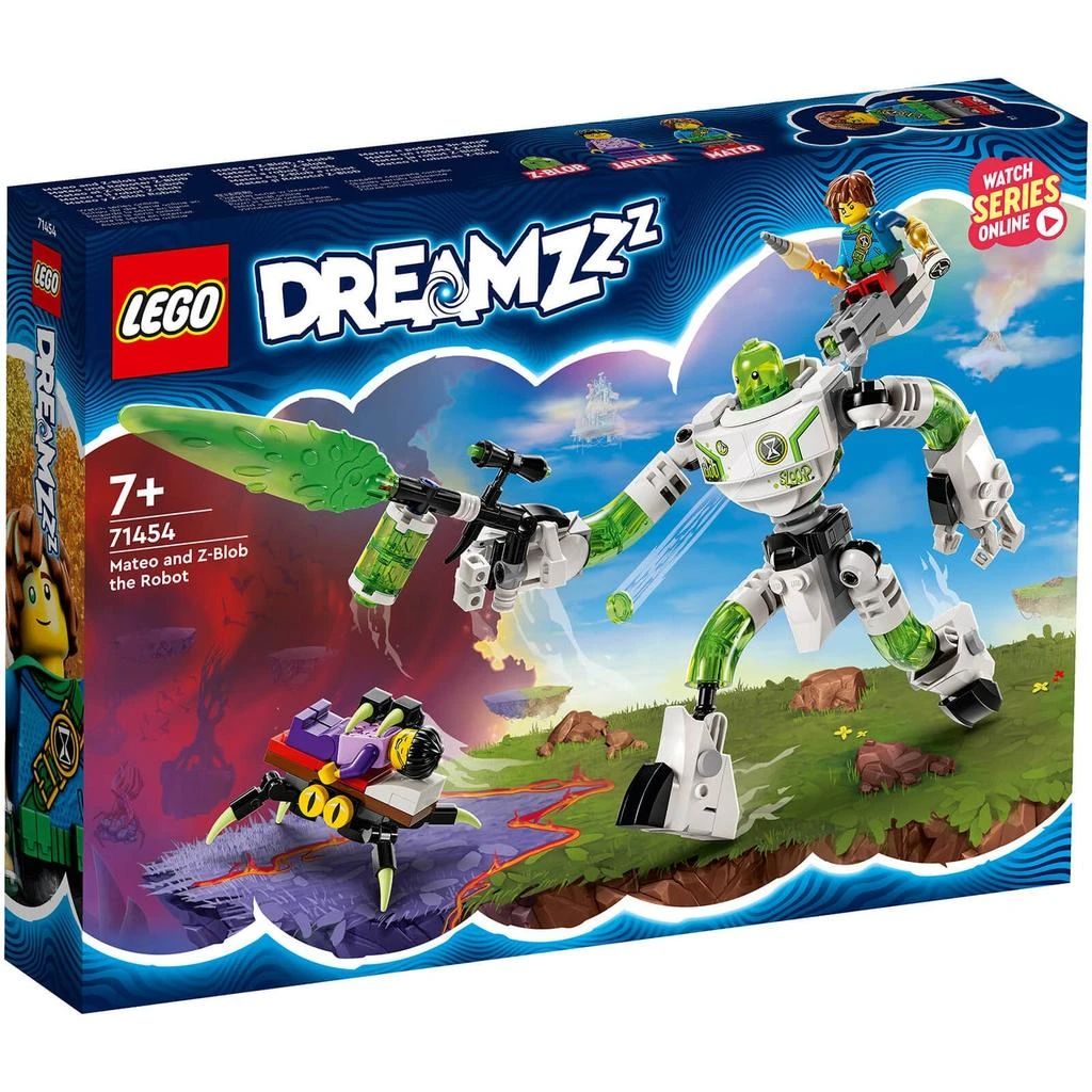 商品LEGO|LEGO DREAMZzz Mateo and Z-Blob the Robot Toys 71454,价格¥211,第2张图片详细描述