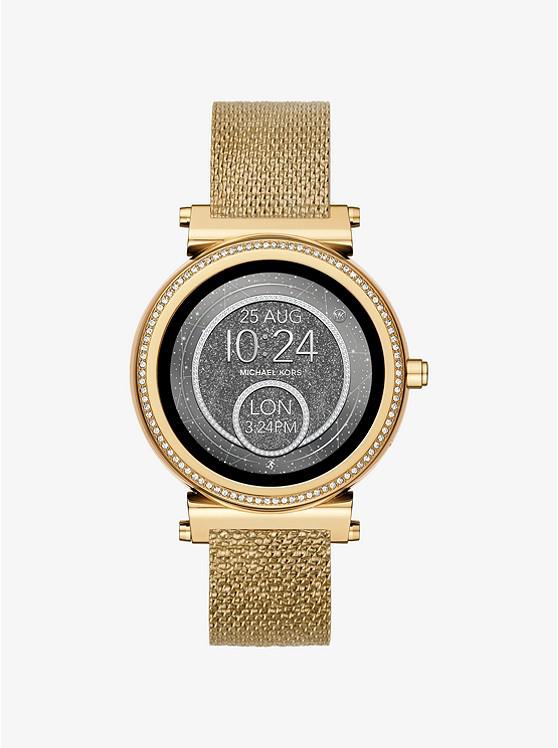 Gen 3 Sofie Gold-Tone Smartwatch Strap商品第2张图片规格展示