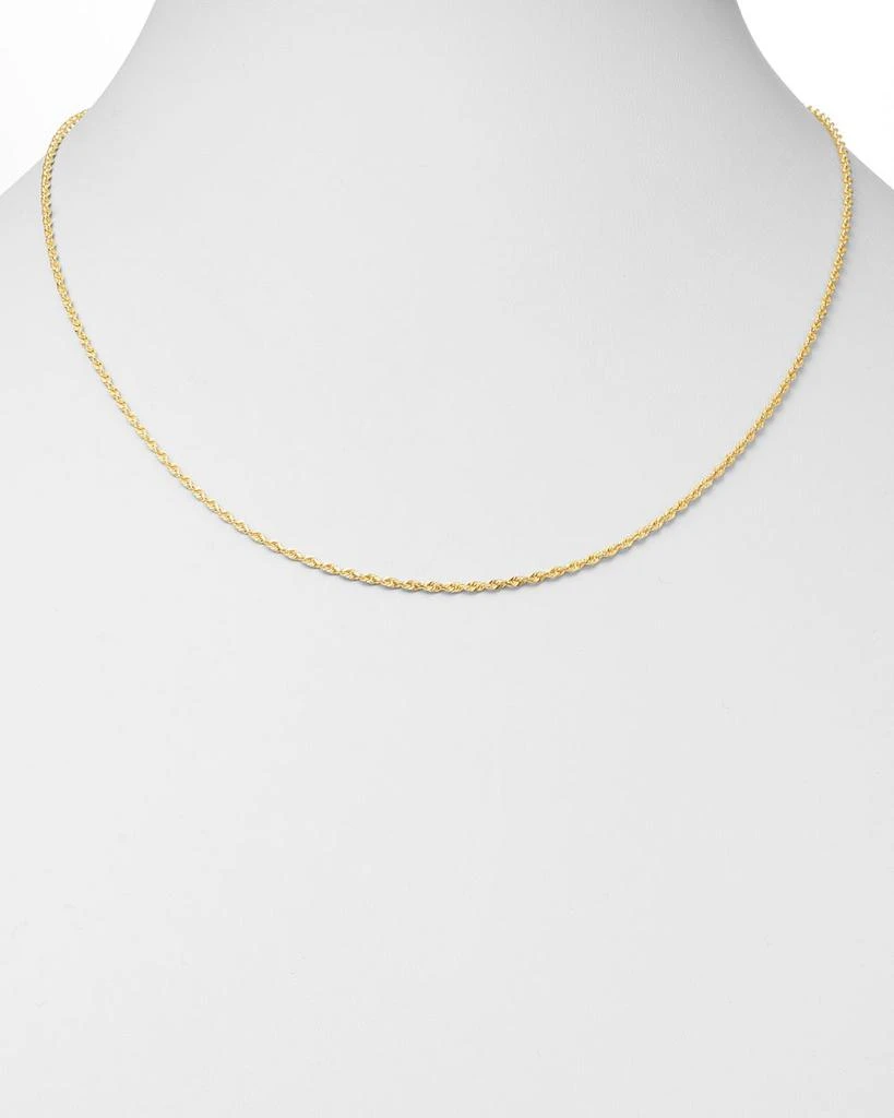 商品Bloomingdale's Fine Collection|Solid Rope Link Chain Necklace in 14K Yellow Gold - Exclusive,价格¥4871,第2张图片详细描述