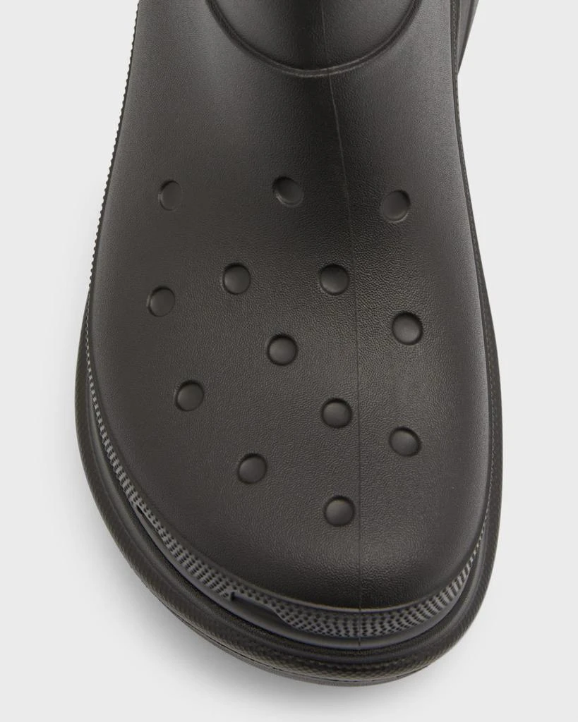 商品Balenciaga|x Crocs™ Men's Tonal Rubber Rain Boots,价格¥6925,第5张图片详细描述