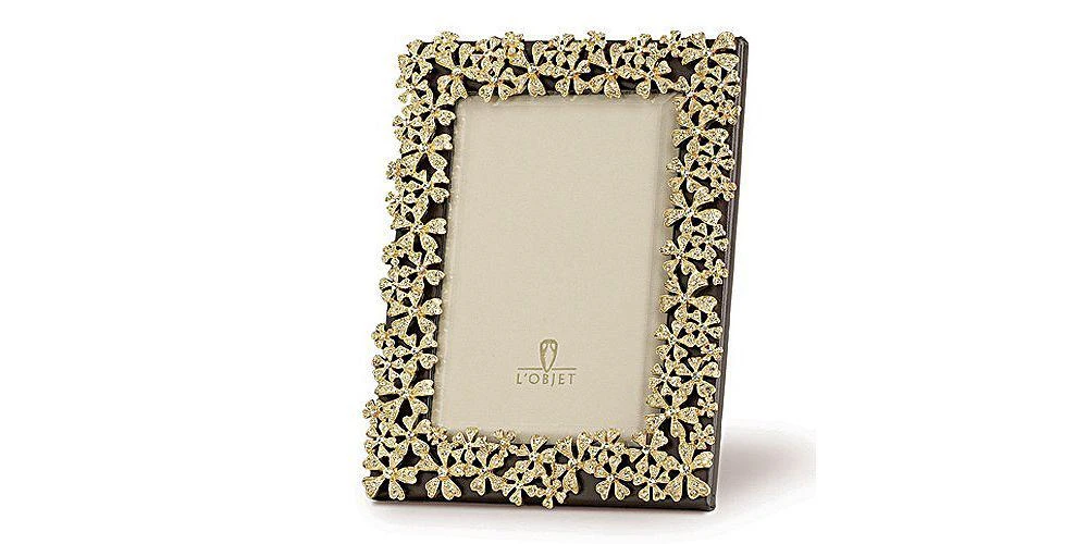 商品L'Objet|Gold Garland Frame,价格¥2612,第1张图片详细描述
