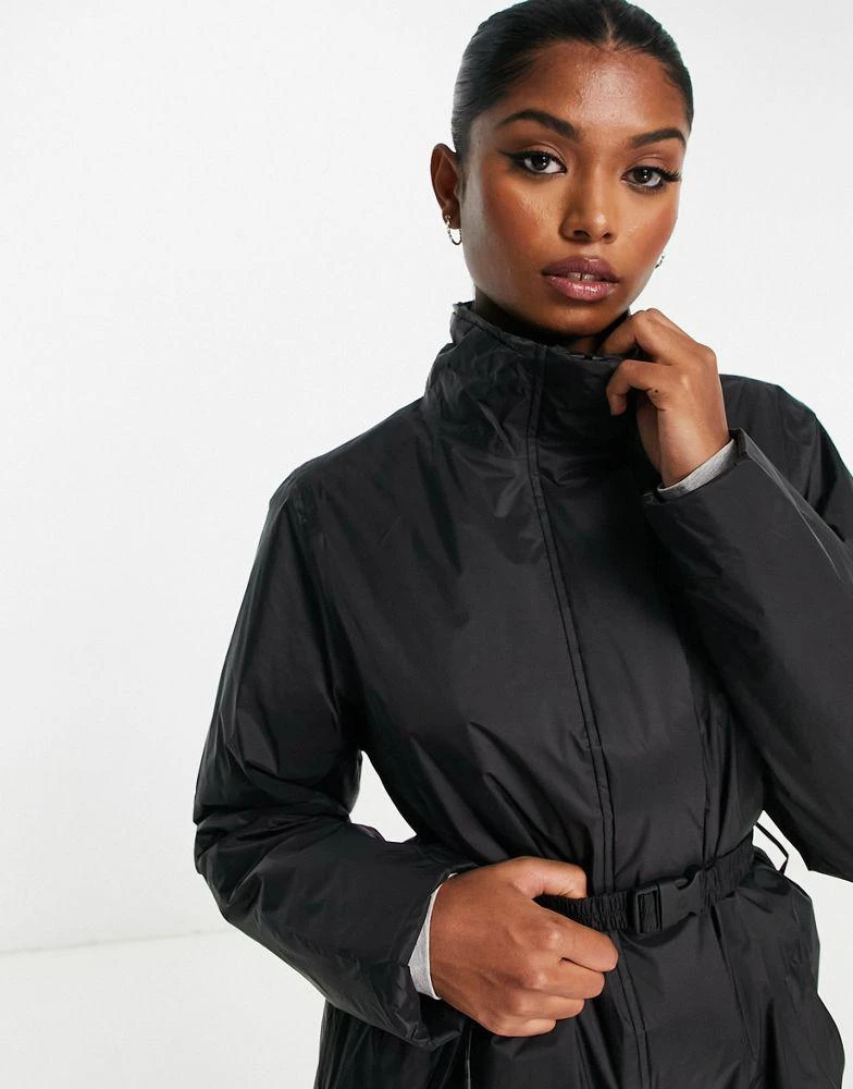 商品RAINS|Rains waterproof padded nylon coat in black,价格¥1594,第4张图片详细描述
