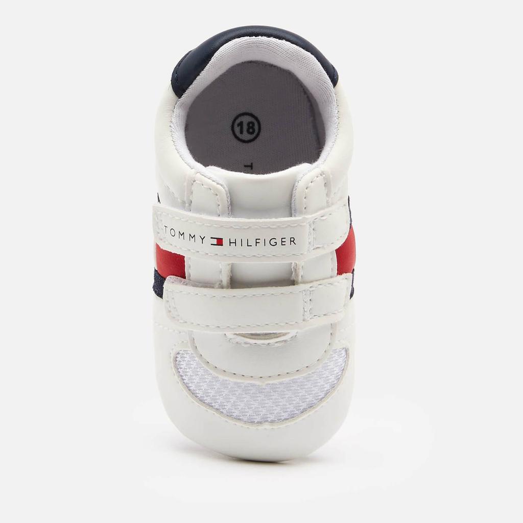 商品Tommy Hilfiger|Tommy Hilfiger Babies' Velcro Shoe - White/Blue,价格¥334,第5张图片详细描述