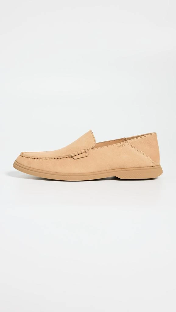 商品Hugo Boss|Sienne Nubuck Slip On Loafers,价格¥1504,第5张图片详细描述