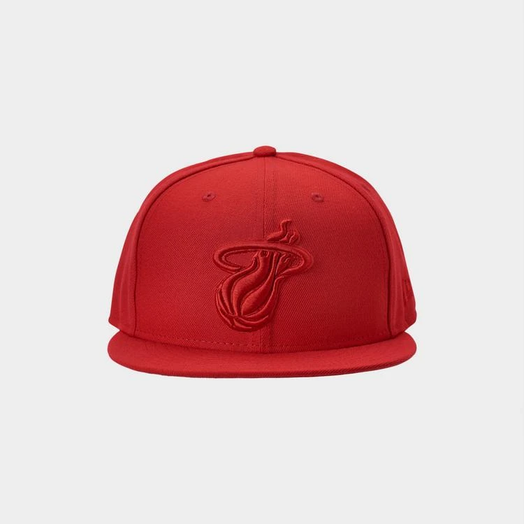 商品New Era|New Era Miami Heat NBA 9FIFTY Snapback Hat 棒球帽,价格¥187,第2张图片详细描述