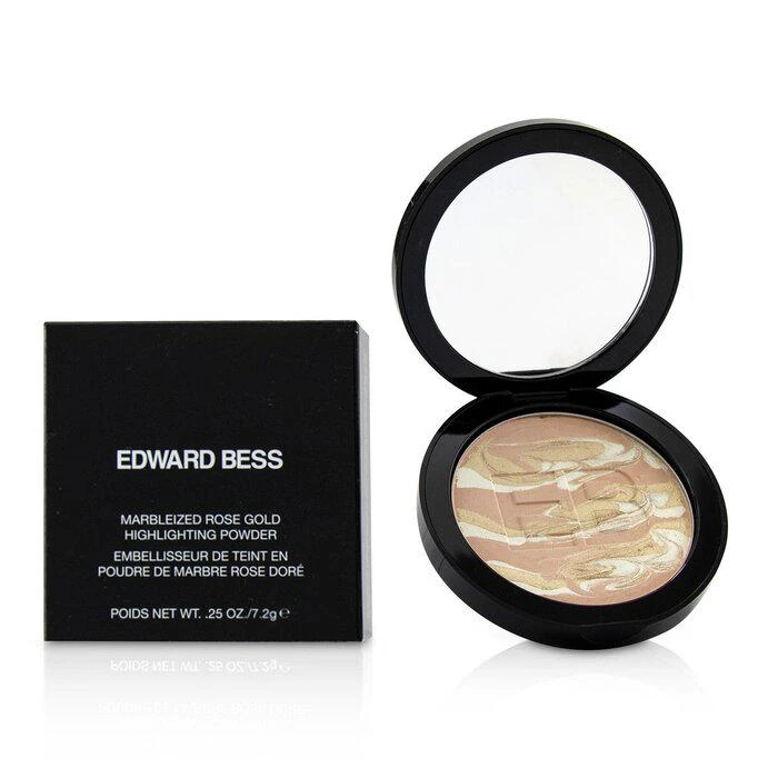 商品Edward Bess|Edward Bess 大理石纹玫瑰金高光粉 玫瑰金打亮粉饼 7.2g/0.25oz,价格¥291,第2张图片详细描述