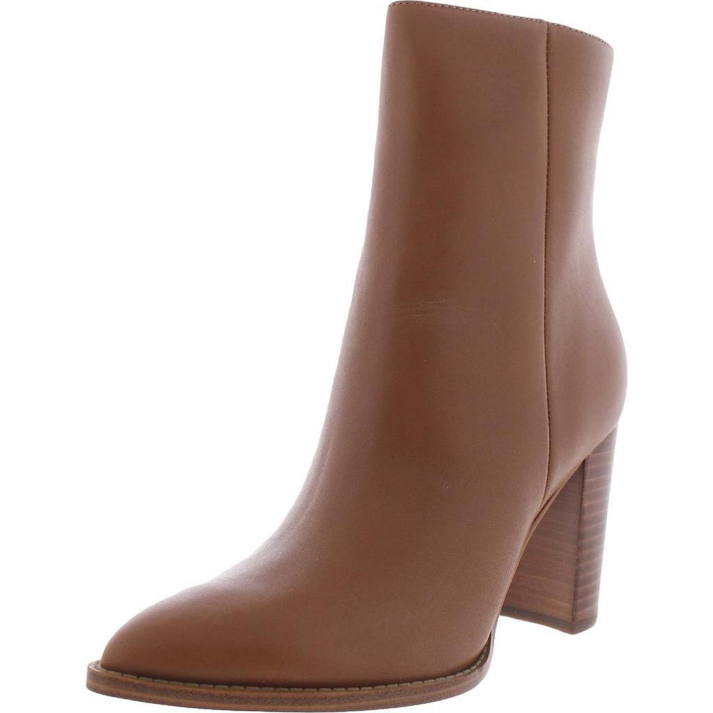 商品Nine West|Nine West Womens Try Me Leather Pointed-Toe Ankle Boots,价格¥507-¥679,第4张图片详细描述