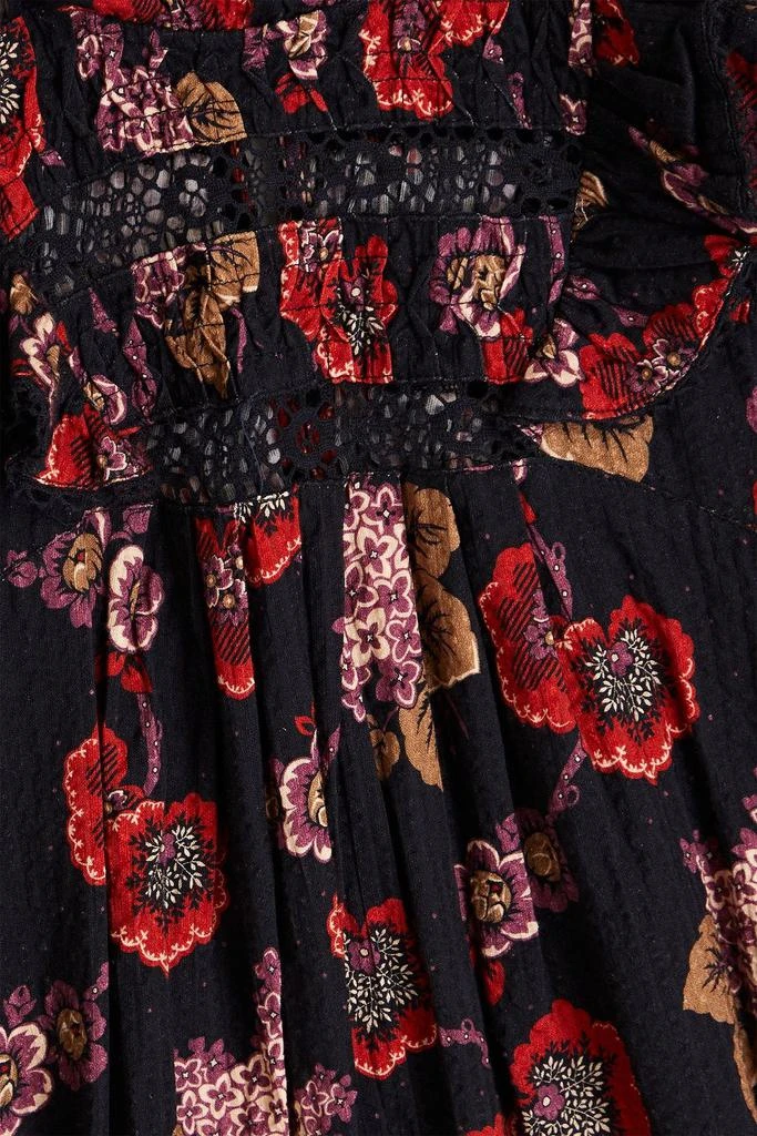 商品Sea|Lucinda ruffled floral-print cotton mini dress,价格¥1246,第4张图片详细描述