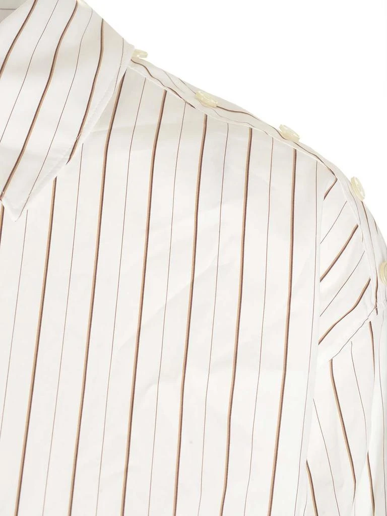 商品Lemaire|Lemaire Striped Collared Button-Up Shirt Dress,价格¥4356,第3张图片详细描述