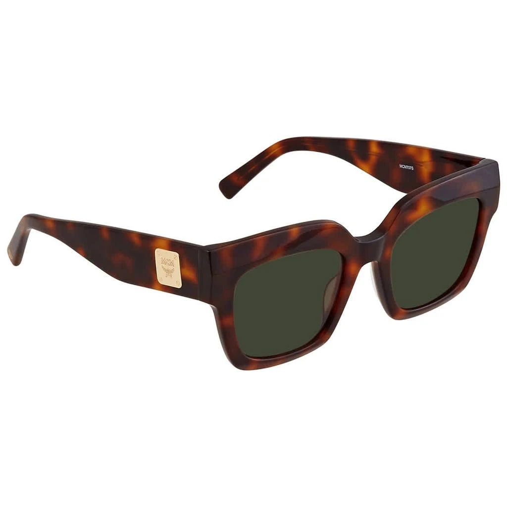 商品MCM|MCM Green Square Ladies Sunglasses MCM707S 214 51,价格¥447,第1张图片